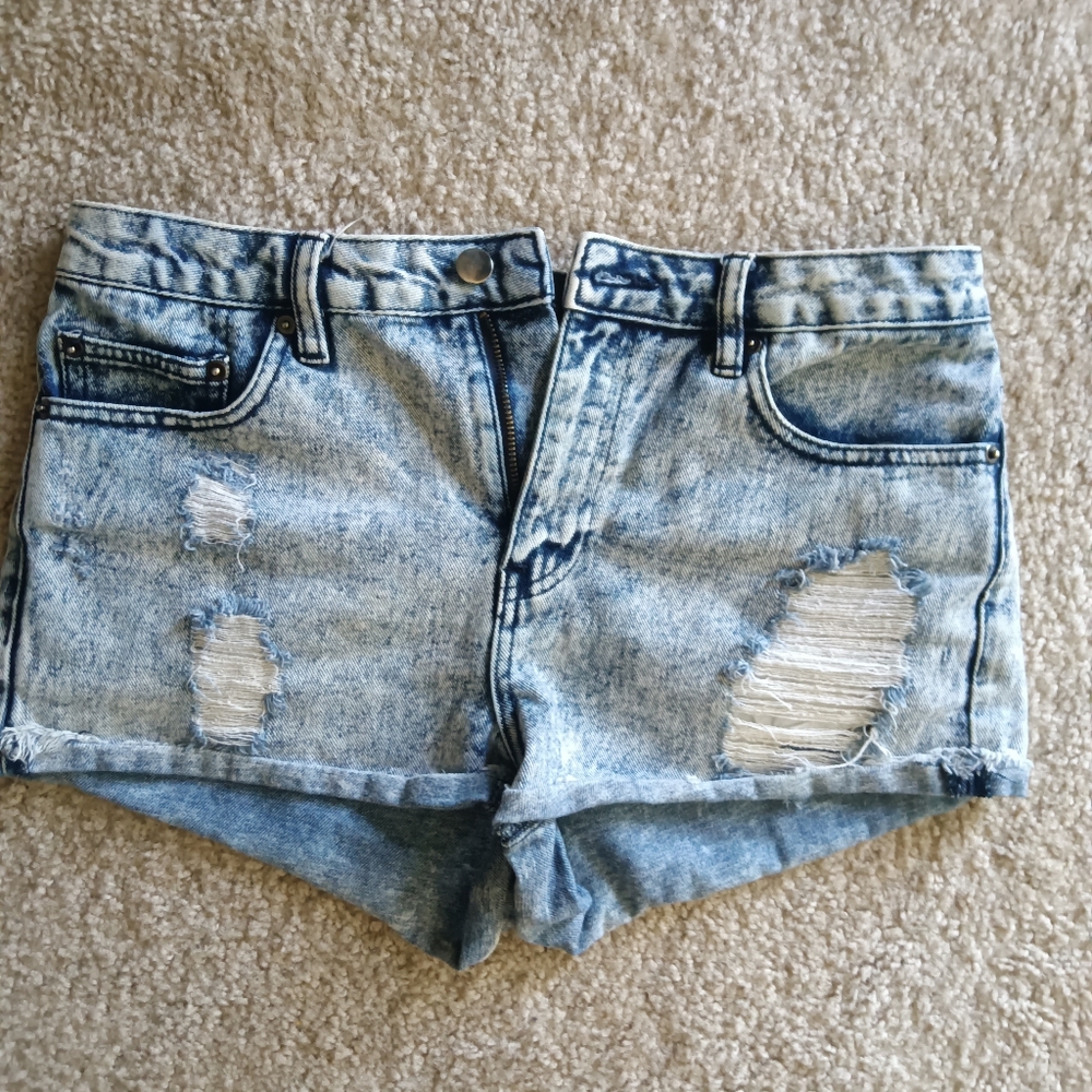 Jean shorts